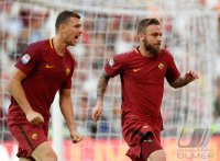 FUSSBALL SERIE A 2016/2017: JUBEL AS Rom