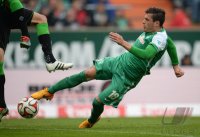 Fussball, 1. Bundesliga  Saison 2014/2015: SV Werder Bremen - Borussia Moenchengladbach