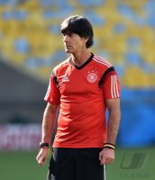 FUSSBALL WM 2014  Viertelfinale; Bundestrainer Joachim Loew (Deutschland)