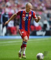 Fussball, 1. Bundesliga  Saison 2013/2014: Arjen Robben (FC Bayern Muenchen)