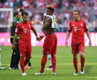 Fussball 1. Bundesliga  Saison 2015/2016: FC Bayern Muenchen - Borussia Moenchengladbach