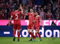 Fussball  1.Bundesliga   Saison 17/18: FC Bayern Muenchen - Borussia Moenchengladbach