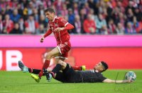 Fussball 1. Bundesliga Saison 17/18: FC Bayern Muenchen - 1. FSV Mainz 05