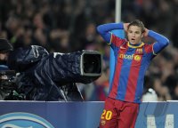 Fussball CHL  Saison 2010/2011:  Ibrahim Afellay (Barca)