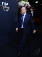 Fussball International FIFA Ballon d Or 2012:  Florentino Perez (Praesident  Real Madrid)