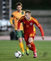 FUSSBALL INTERNATIONAL: Alexandru MAXIM (Rumaenien)