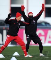 Fussball 1. Bundesliga: Training beim FC Bayern Muenchen