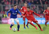 Fussball 1. Bundesliga Saison 19/20: FC Bayern Muenchen -  FC Schalke 04