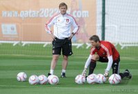 Fussball 1. Bundesliga 2010/2011 Trainingslager FC Bayern Muenchen : Torwart Hans Joerg Butt