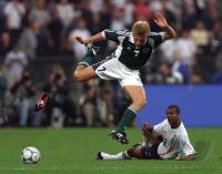 Spielszene   Deutschland - England