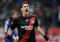 Fussball: Europa League, Saison 2010/2011: Leverkusen - Atletico Madrid