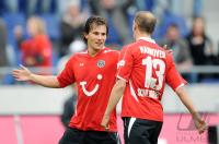 FUSSBALL 1. BUNDESLIGA: Hannover - Moenchengladbach