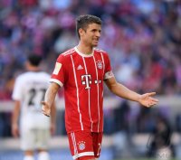 Fussball 1. Bundesliga Saison 17/18: FC Bayern Muenchen - SC Freiburg