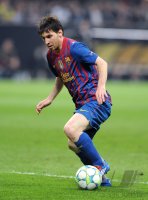 FUSSBALL INTERNATIONAL  CHL Viertelfinale 11/12: Lionel Messi (Barca)