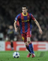 Fussball CHL  Saison 2010/2011:  Sergio Busquets (Barca)