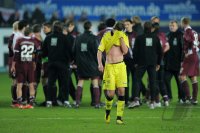 Fussball 1. Bundesliga  2010/2011:  1. FC Kaiserslautern - Borussia Dortmund