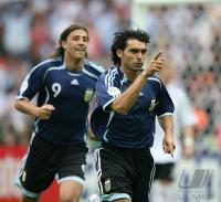 Fussball WM 2006 Deutschland - Argentinien