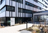 Eingang der CureVac AG in Tuebingen