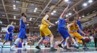 Basketball 1. Bundesliga 15/16 Hauptrunde: Walter Tigers Tuebingen - Basketball Loewen Braunschweig