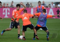 Fussball 1. Bundesliga :  Training beim FC Bayern Muenchen