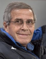 Fussball International Testspiel: Oscar TABAREZ (Uruguay)