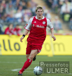 Fussball 1. Bundesliga Bayern-Rostock; Einzelaktion Schweinsteiger