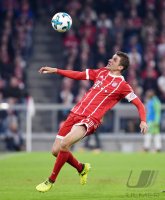 Fussball 1. Bundesliga Saison 17/18: FC Bayern Muenchen - VfL Wolfsburg