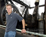Frank Rost auf dem Hochofen