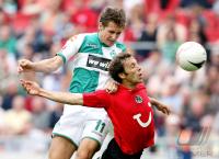 Fussball 1. Bundesliga: Hannover - Bremen