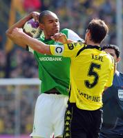 FUSSBALL, 1. BUNDESLIGA, 29. Spieltag: Dortmund - Bremen