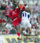 FUSSBALL  1. Bundesliga SC Freiburg-Rostock