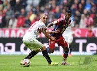 Fussball 1. Bundesliga Saison 14/15: FC Bayern Muenchen - VfB Stuttgart