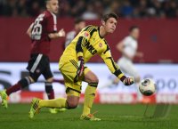 Fussball 1. Bundesliga 13/14: Torwart Patrick Rakovsky (1. FC Nuernberg)