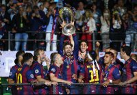 Fussball Champions League Finale 2015: TEAMJUBEL Barca