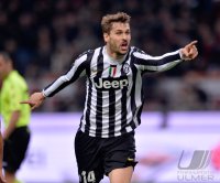 FUSSBALL SERIE A 2013/2014: JUBEL Fernando Llorente (Juventus Turin)