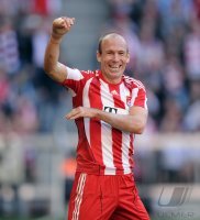 Fussball 1. Bundesliga :  Arjen Robben (FC Bayern Muenchen)