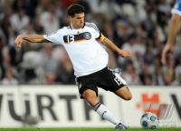 Fussball, International, WM Qualifikation 2010: Deutschland BALLACK am Ball