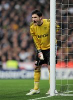 Fussball CHL  Saison 2010/2011:  Hugo Lloris (Lyon)