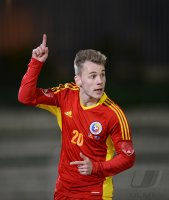 FUSSBALL INTERNATIONAL: JUBEL; Alexandru MAXIM (Rumaenien)
