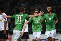 Fussball 1. Bundesliga  Saison 11/12:  SV Werder Bremen - Borussia Moenchengladbach