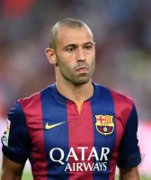 FUSSBALL International 2014/2015: Javier Mascherano (Barca)