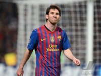 FUSSBALL INTERNATIONAL  CHL Viertelfinale 11/12: Lionel Messi (Barca)