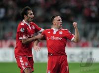 FUSSBALL  International CHL 09/10 :  FC Bayern  Muenchen  - Manchester United