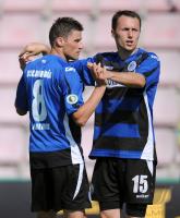 Fussball DFB Pokal:  SpVgg Unterhaching - Arminia Bielefeld