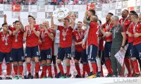 Fussball 1. Bundesliga Saison 17/18: Meister FC Bayern Muenchen