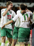 Fussball UCL, Bremen - Valencia, Zweikampf