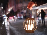 Demonstration von Gegner der Corona Massnahmen in der Tuebinger Altstadt