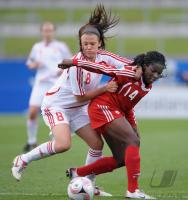 Fussball Frauen FIFA U 17  WM  2008  Kanada - Daenmark