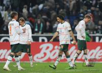 FUSSBALL, 1. BUNDESLIGA, 20. Spieltag: Borussia Moenchengladbach - Werder Bremen