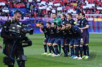 Fussball CHL 15/16 Viertelfinale: Atletico Madrid - FC Barcelona